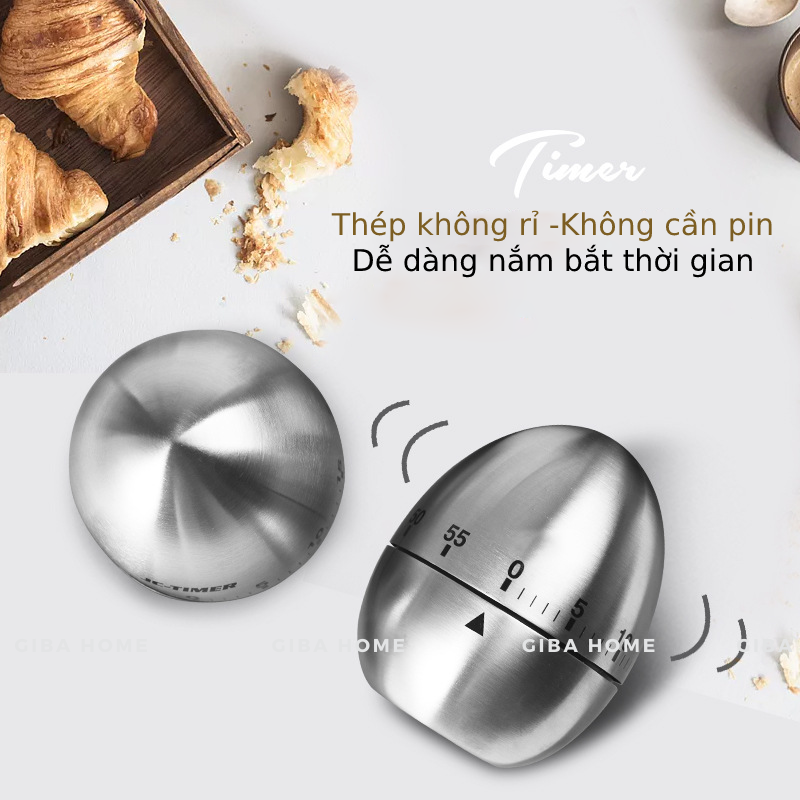 Đồng Hồ Hẹn Giờ Pomodoro Quả Lớn - Nhiều Mẫu