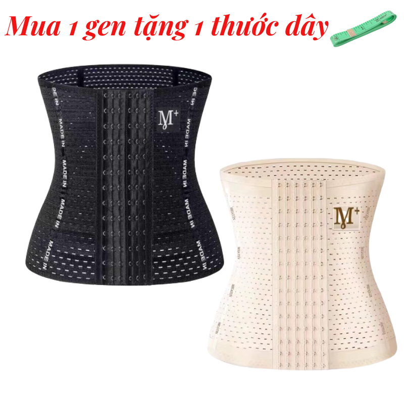 Đai Nịt Bụng Định Hình Mẫu Mới Nhiều Nấc Cài - 4 Thanh Chống Cuộn Kim Loại - Miếng Nâng Bụng - Chiều Cao Gen 25cm - Gen Bụng Tạo Vòng Eo Thon Gọn - Gen Nịt Bụng Chống Cuộn Cao Cấp - HIN Fashion G02