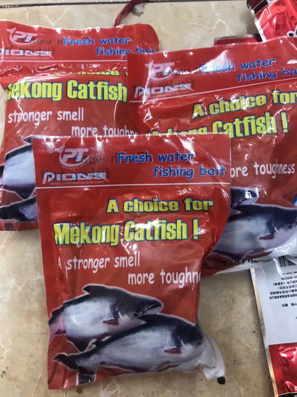 Cám Câu Cá Tra Mekong - Mồi Câu Cá Tra Mekong
