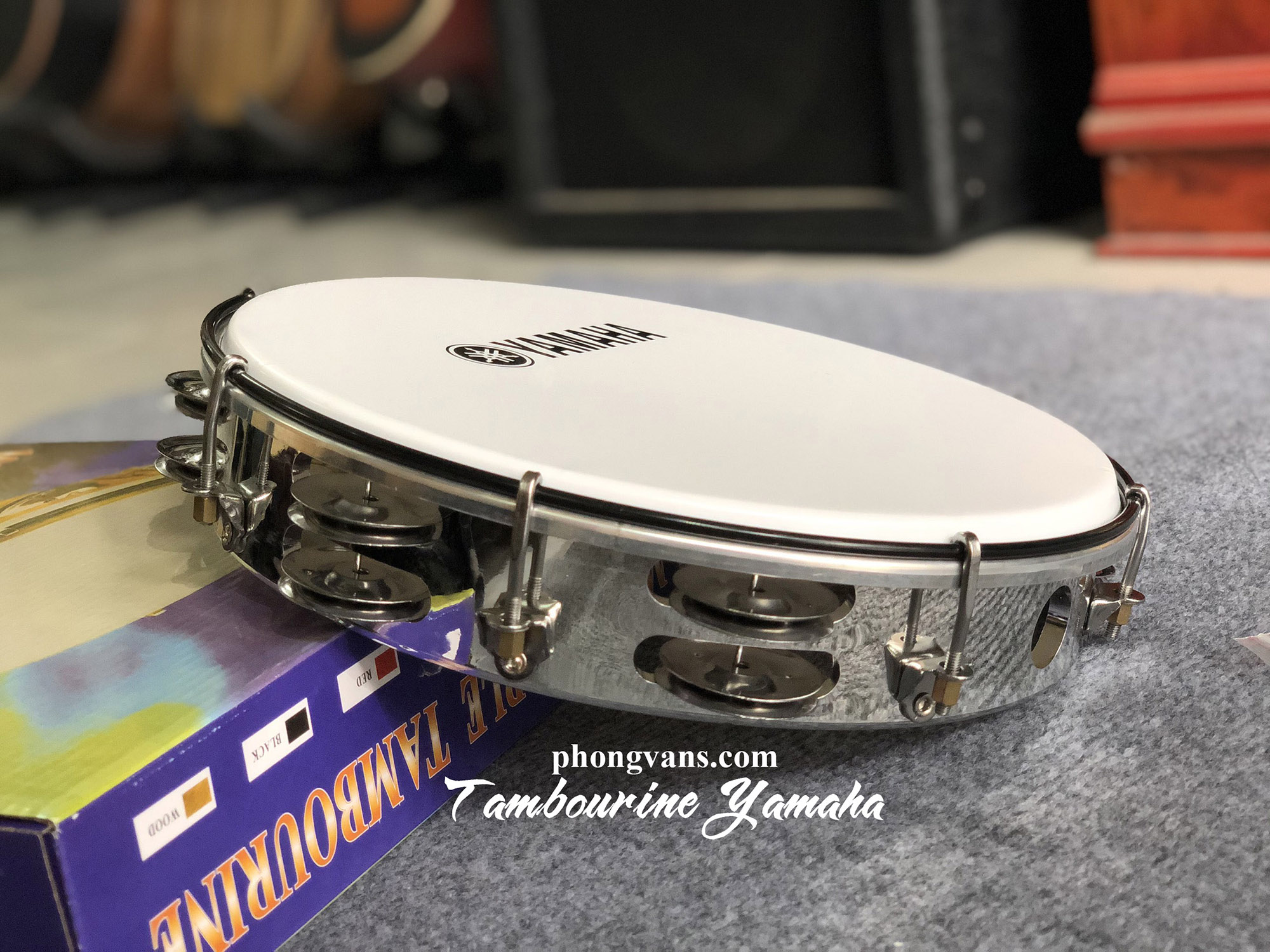 Trống gõ bo inox Yamaha cao cấp