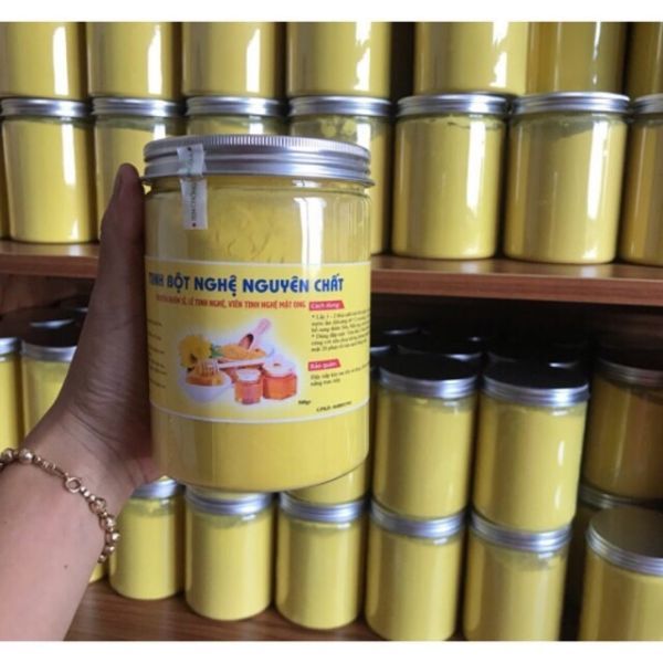 500g tinh bột nghệ vàng nguyên chất