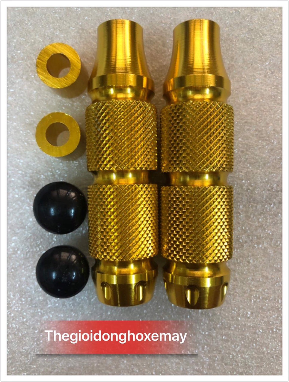 Chống đổ sau xe máy nhôm CNC 1 cặp