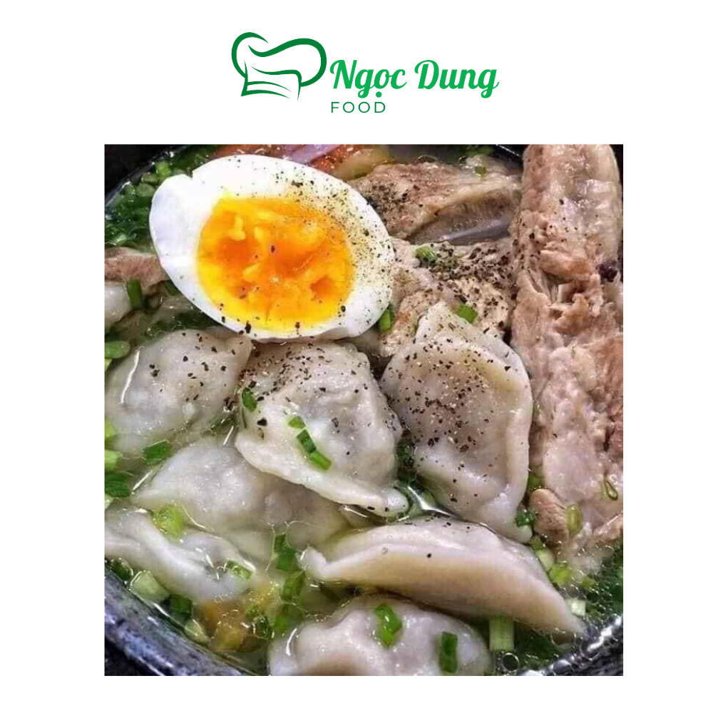 [Hoàn tiền 10%]Sủi Cảo Nhân Thịt - túi 1kg (giao hoả tốc 4h tphcm)