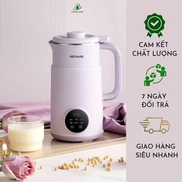 OSTMARS nut milk making machine, nut milk cooking machine, soybean milk machine small household multi-functional automatic
