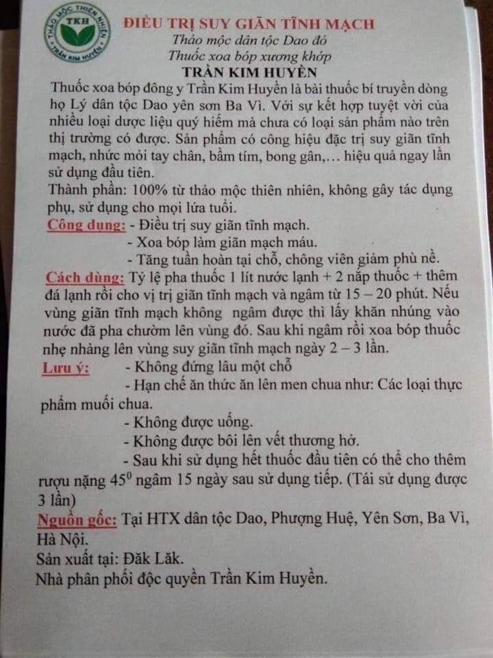 THẢO MỘC XOA BÓP TRẦN KIM HUYỀN