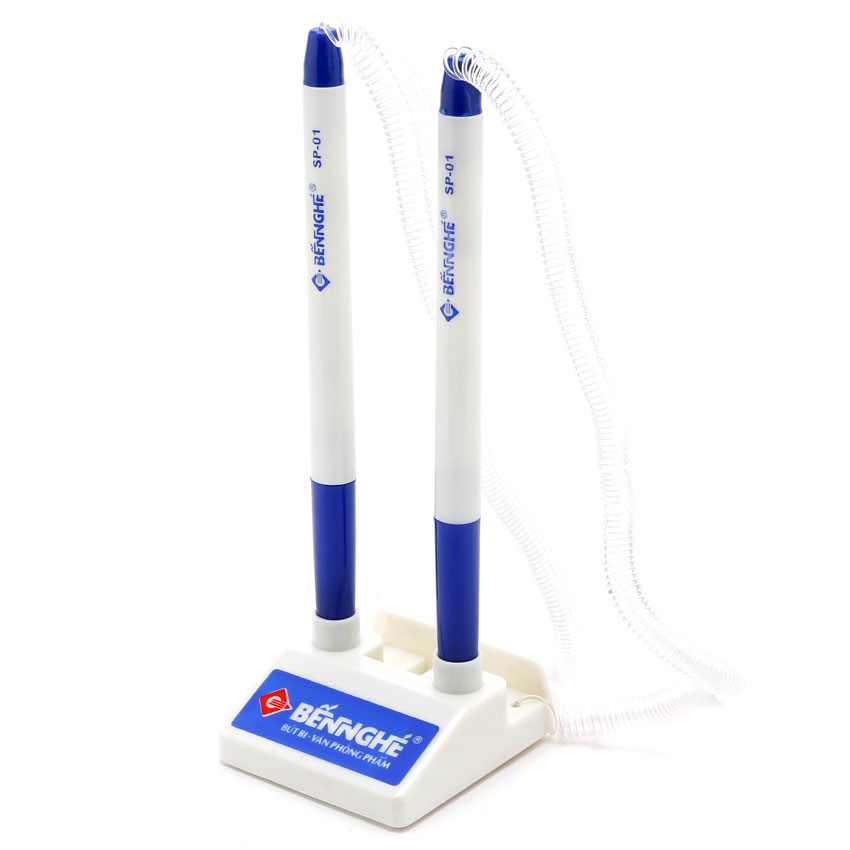 (1 Bộ) Bút Bi Cắm Bàn Đôi Bến Nghé SP-01