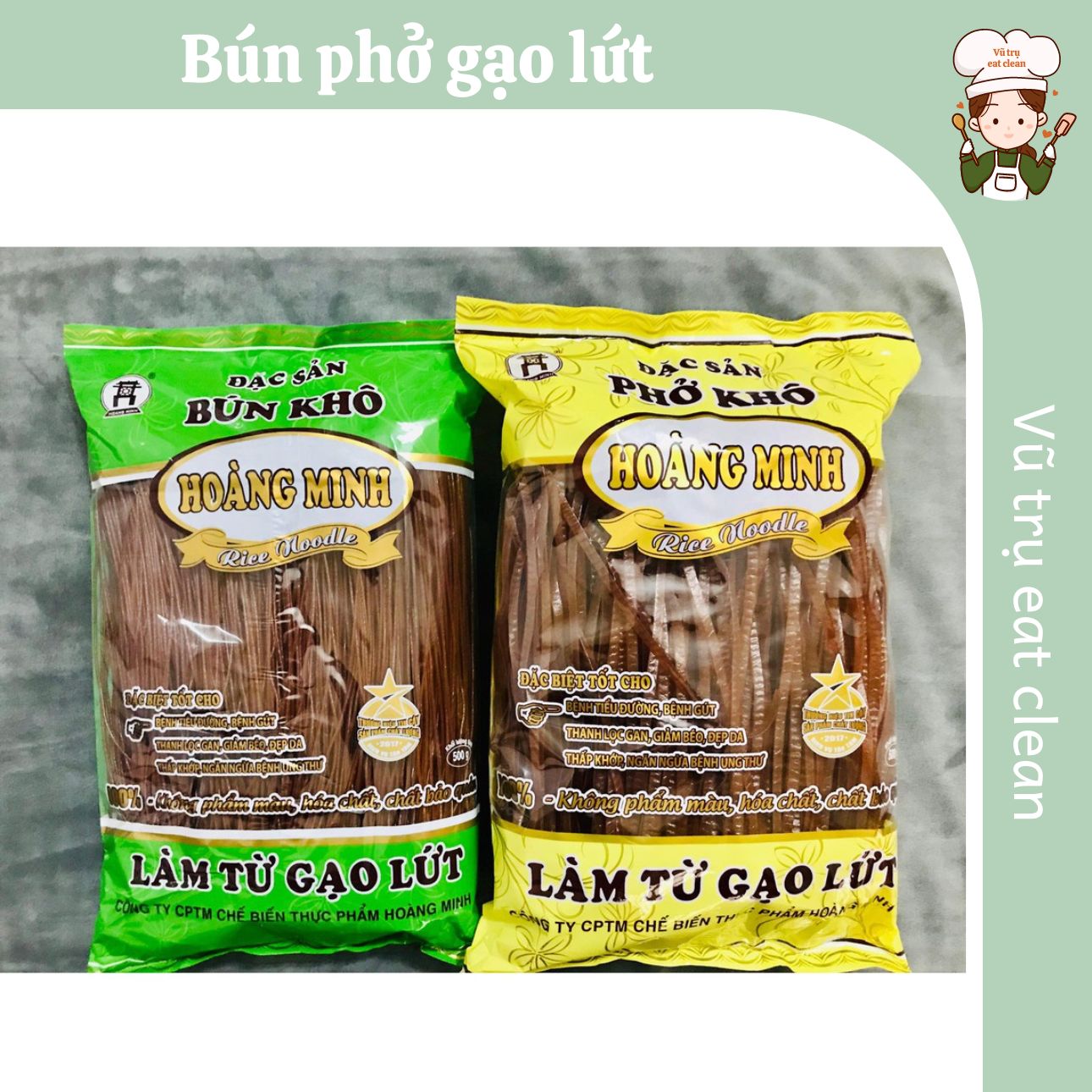 BÚN PHỞ GẠO LỨT EAT CLEAN HOÀNG MINH