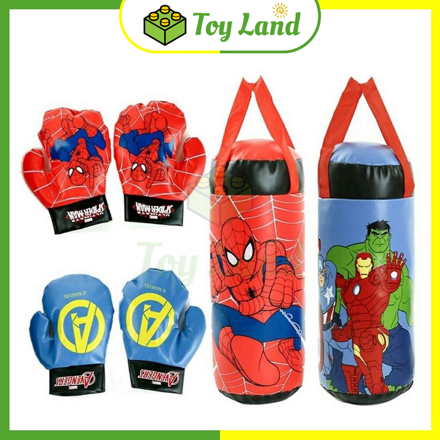 Bao đấm bốc cho bé boxing túi đấm gồm bao đấm và tay đấm bốc đồ chơi thể thao giải trí trẻ em cho bé trai