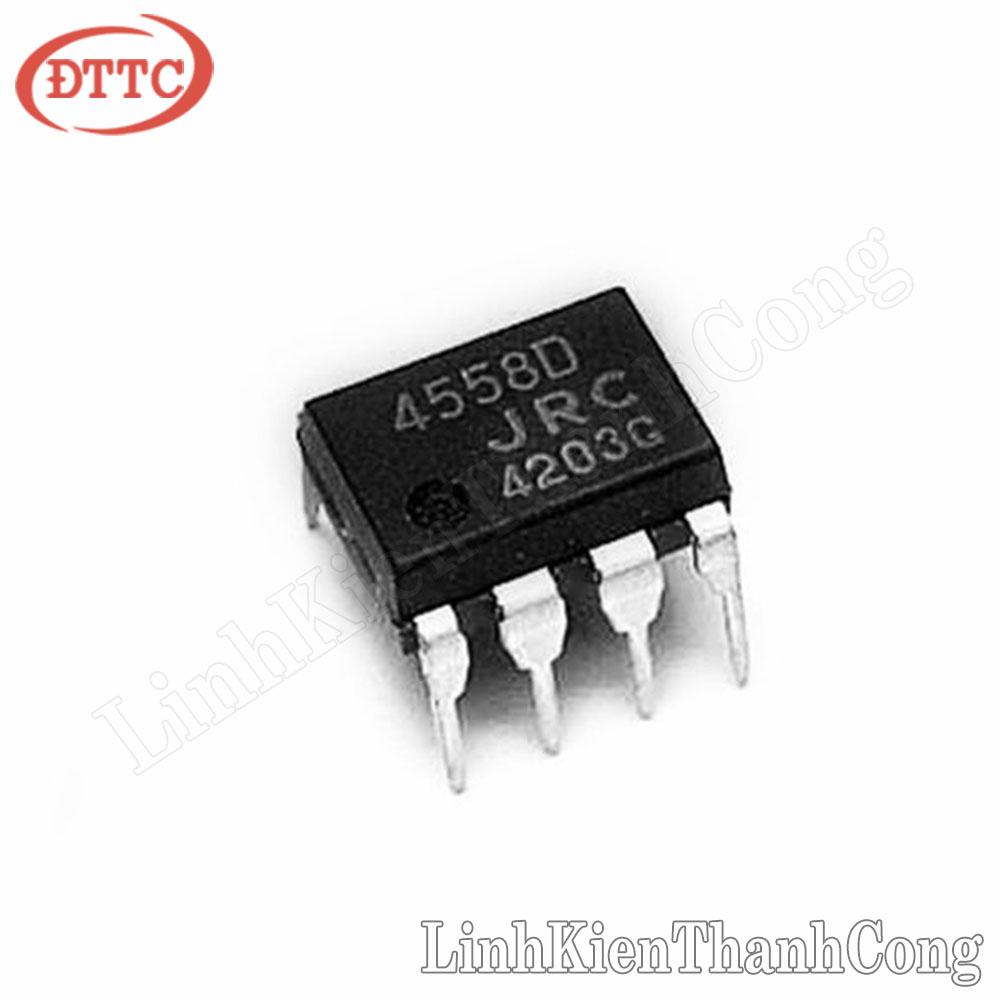 JRC4558 OPAMP DIP8 Loại Thường