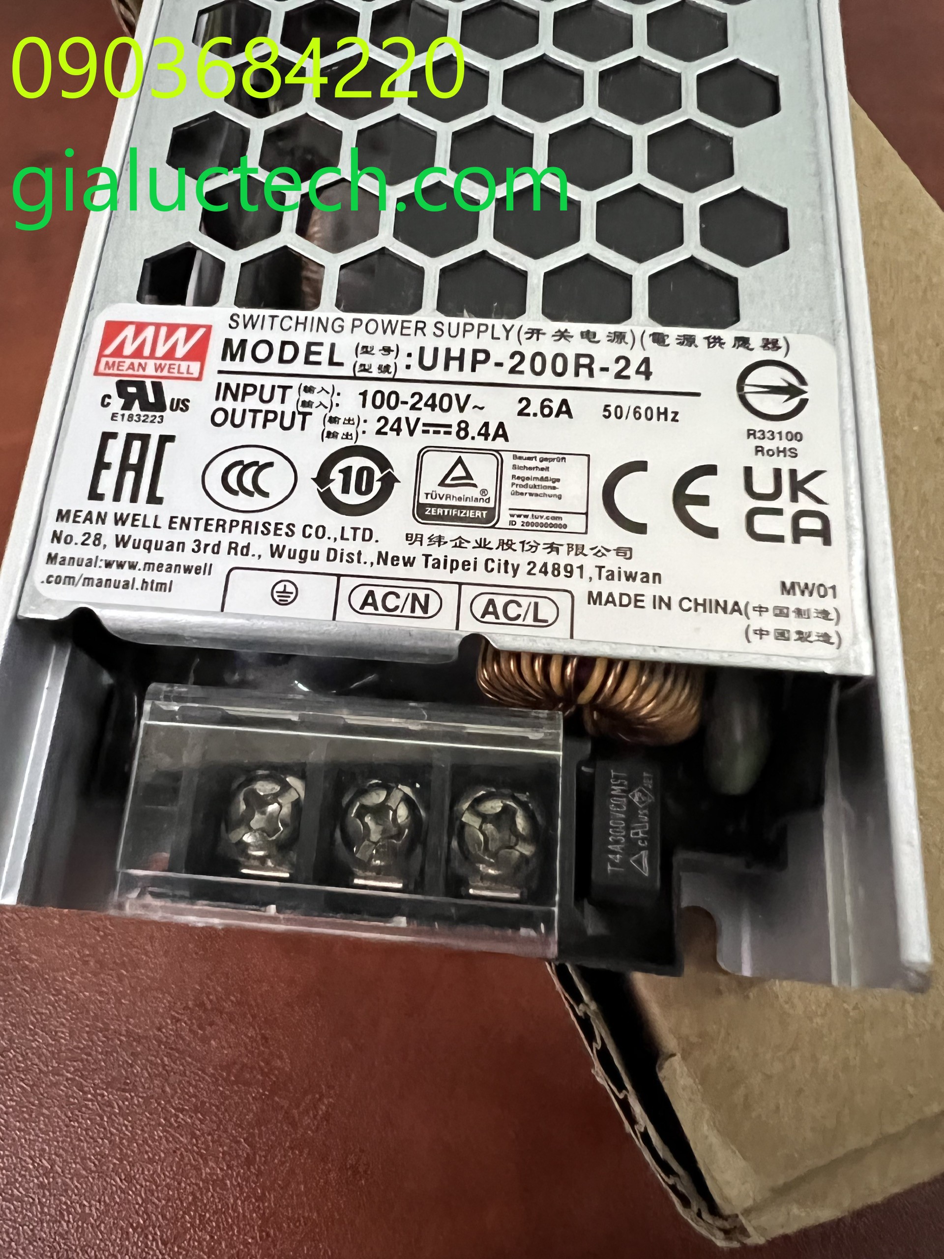 Nguồn meanwell UHP-200R-24