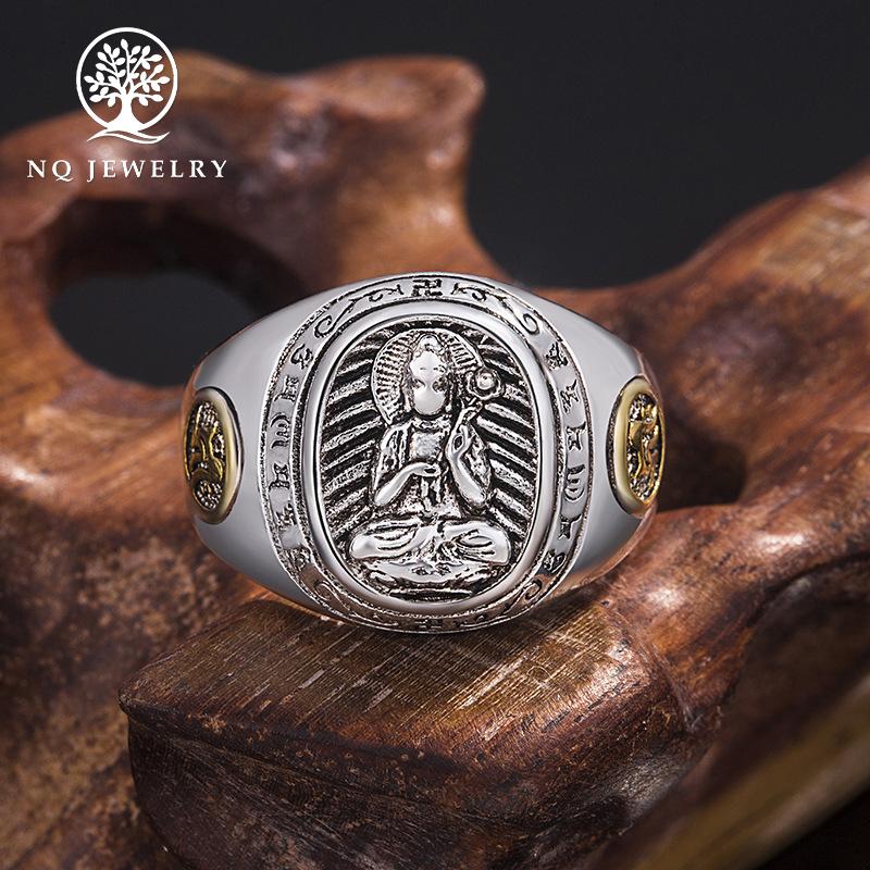 [HCM]Nhẫn 8 vị phật bản mệnh - NQ Jewelry