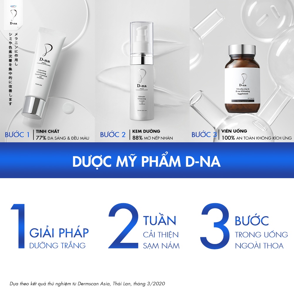 [VB] Combo Viên uống sáng da D-na ( Hộp 60 viên)