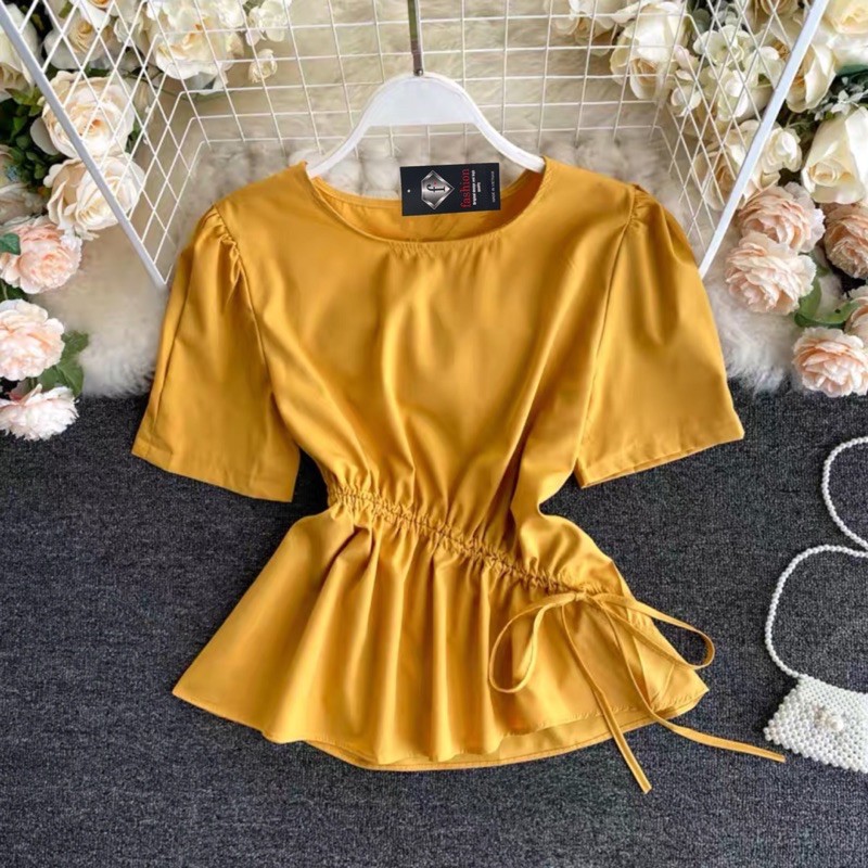 Áo peplum rút dây Big size (60 - 90 ký)