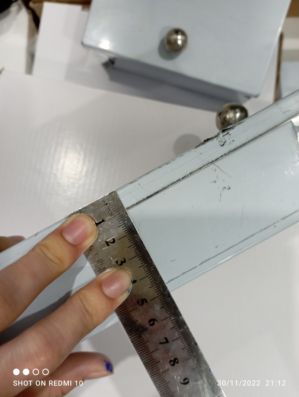 [HCM] Nắp che mưa inox cho khóa cổng