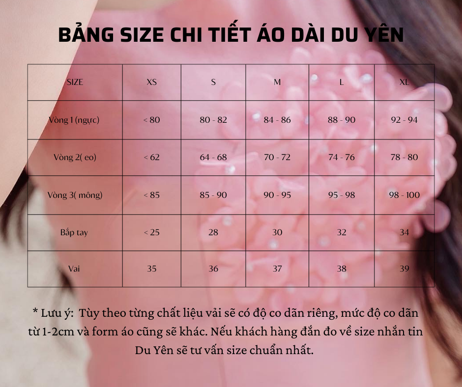 Áo Dài Truyền Thống Lụa Vân Gỗ , Mộc Hồng Ruốc ( Áo Dài Thiết Kế Du Yên)