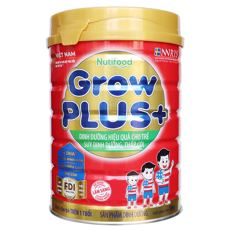 Sữa Growplus đỏ 900g date luôn mới