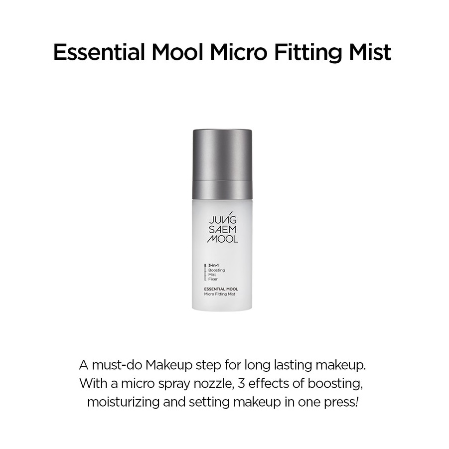 Xịt Khoáng Jung Saem Mool 3-in-1 Essential Mool Micro Fitting Mist