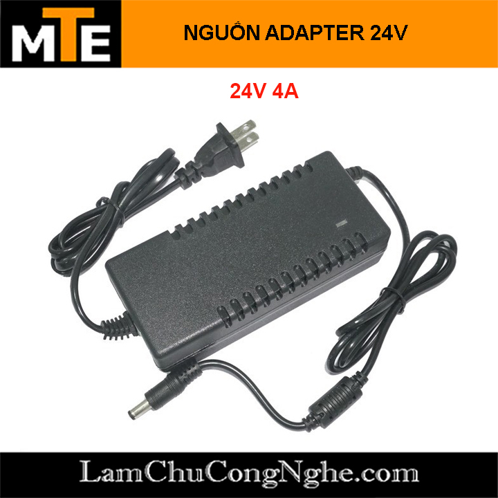 Nguồn adapter 24V 1A 2A 3A 4A 5A jack DC 5.5 x 2.1 mm