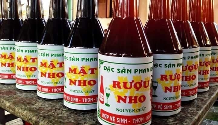Đặc sản mật nho phan rang -750ml