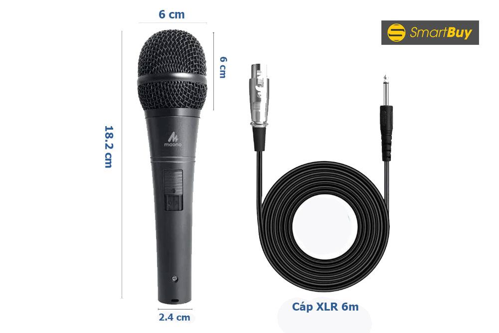 Micro karaoke Dynamic có dây MAONO AU-K04