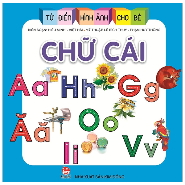 Fahasa - Từ Điển Hình Ảnh Cho Bé: Chữ Cái (Tái Bản 2019)