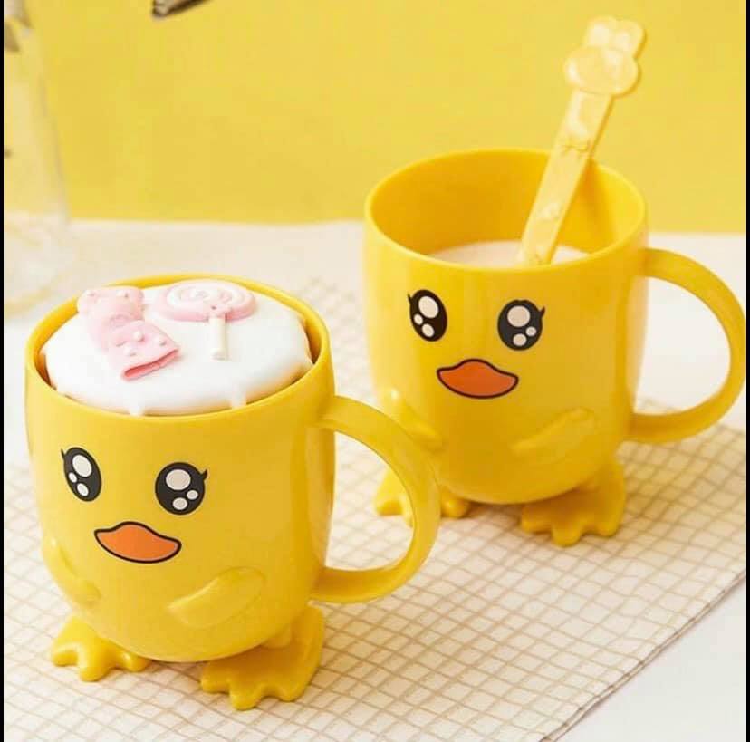 Bộ bát ăn dặm vịt vàng 5 món