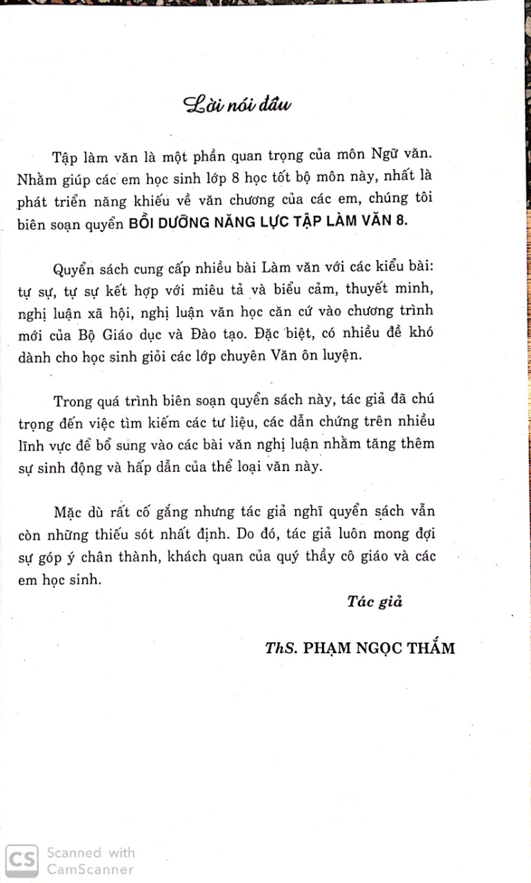 [HCM]Bồi dưỡng năng lực Tập Làm Văn 8