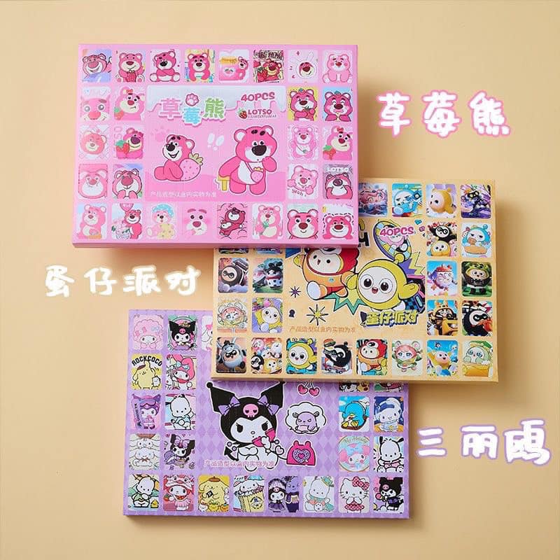 Set 40 món đồ chơi bí mật kuromi dễ thương cho bé -