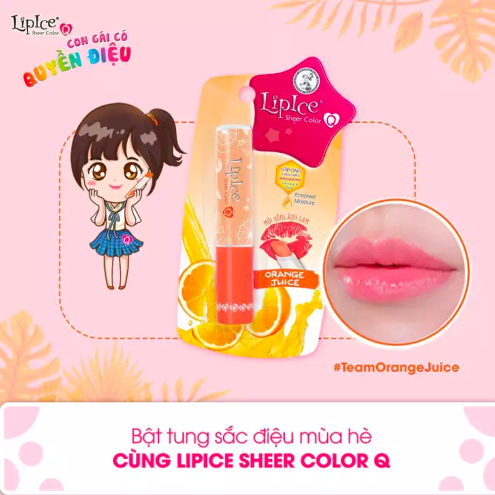 Son LipIce Sheer Color Q 2,4g - Cô Bé Xô