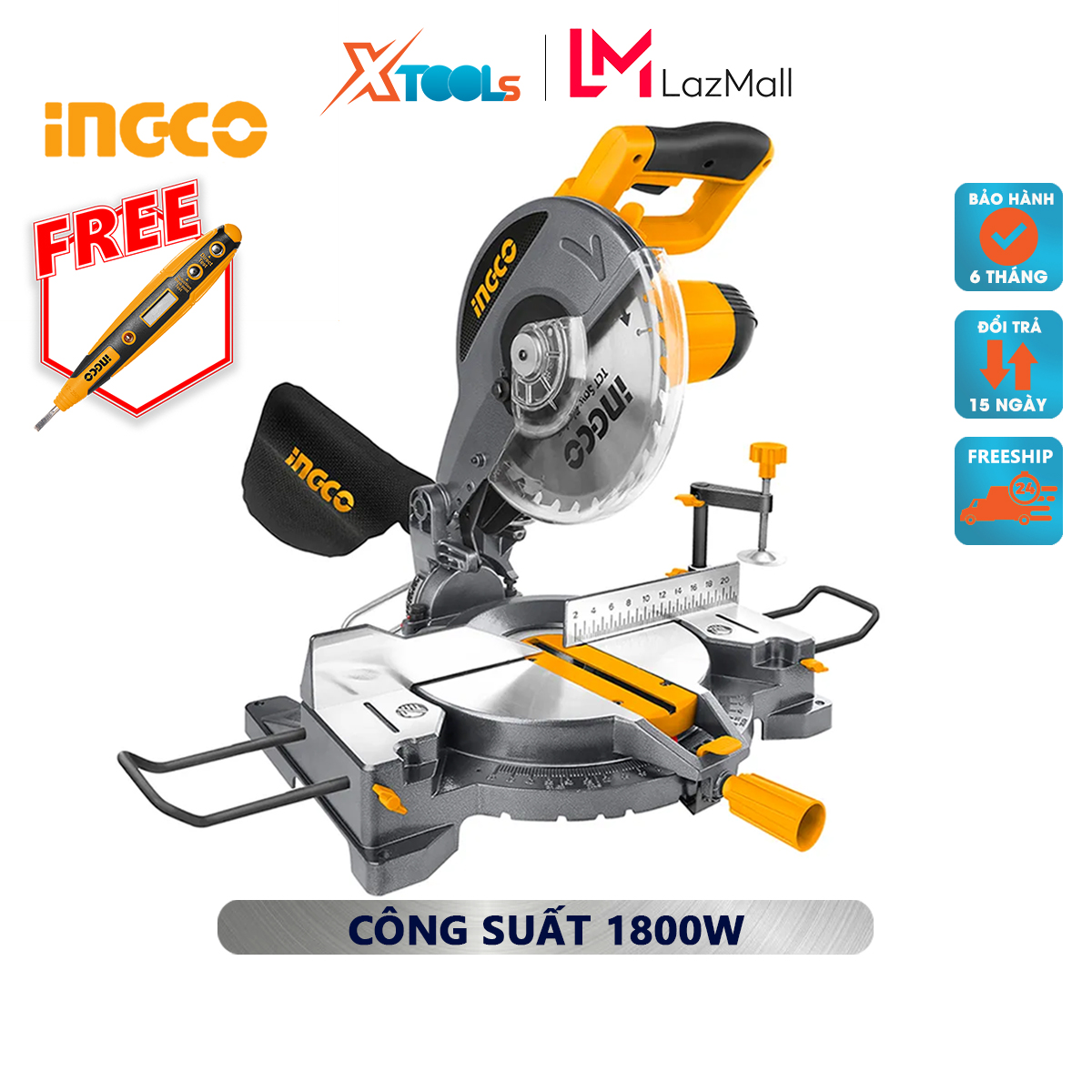 Machine cut aluminum ingco BMS18001 | metal cutting machine power: 1800W Size saw blade: 255mm * 25.4mm support Metal Cutting, aluminum Plate fast and most beautiful can