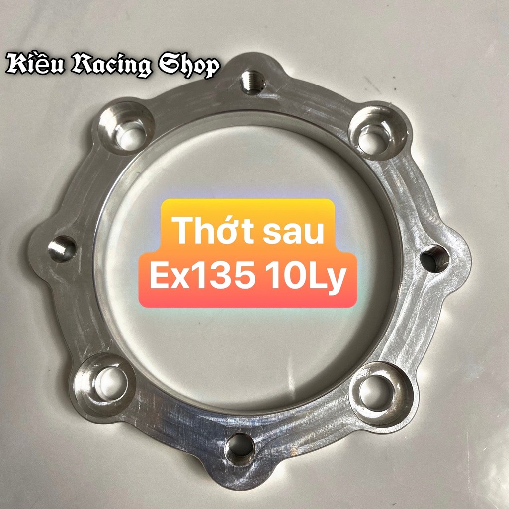 Pát sau brembo - lòng thớt ex135, ex150 nâng đĩa để gắn heo brembo