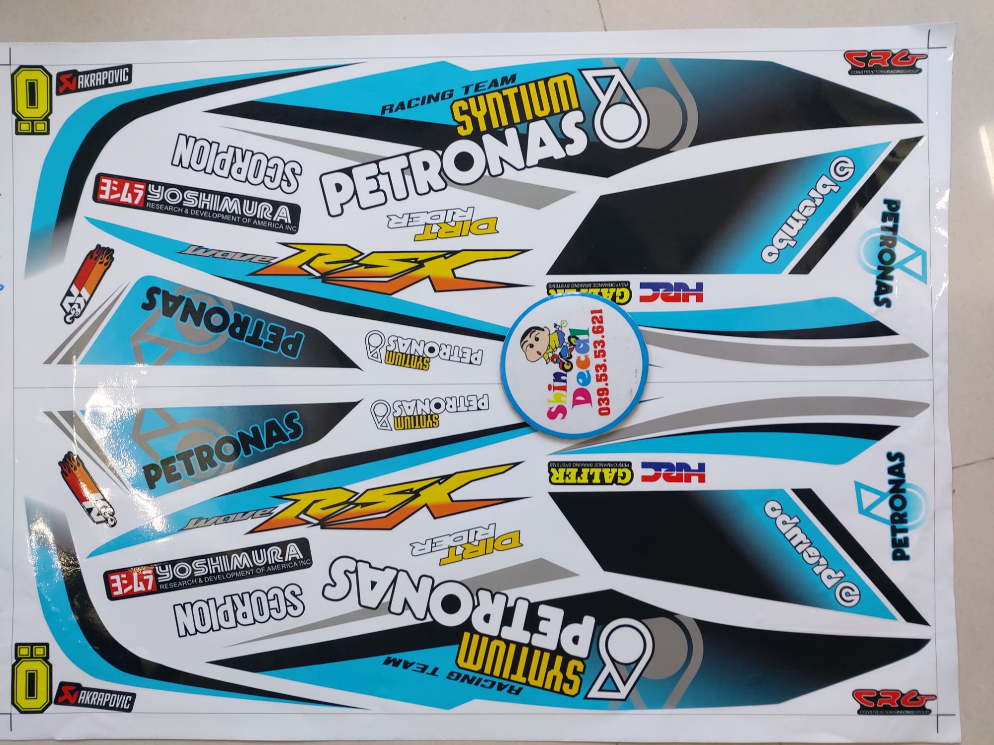 Tem xe wave rsx 2014 petronas