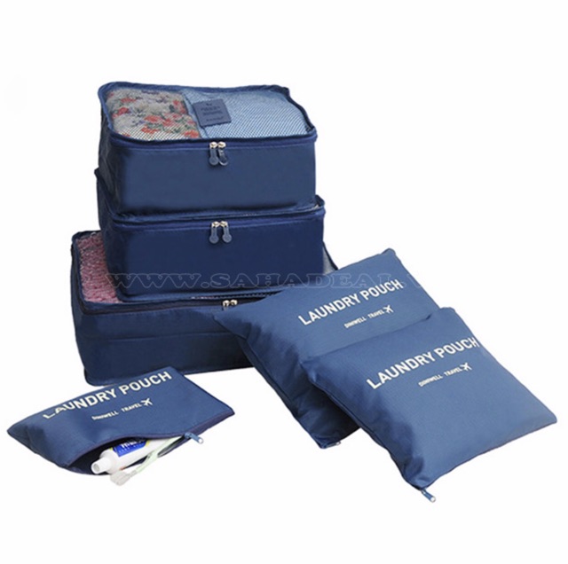 Bộ 6 Túi đựng đồ du lịch laundry Pouch