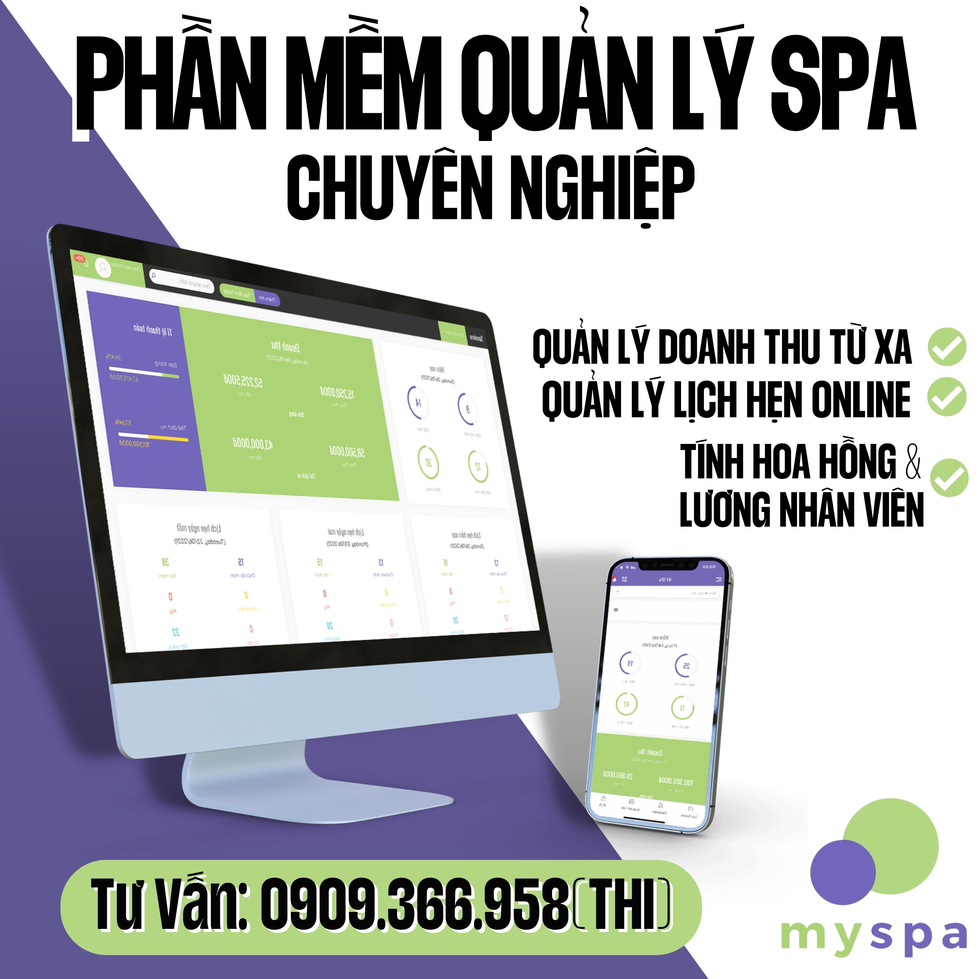 Phần Mền Quản Lý Bán Hàng Dành Cho Chủ Spa, Tiệm Nail, Tiệm Mi