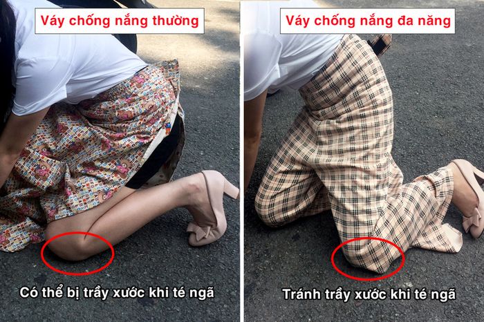 [HCM]VÁY CHỐNG NẮNG CÓ ỐNG QUẦN