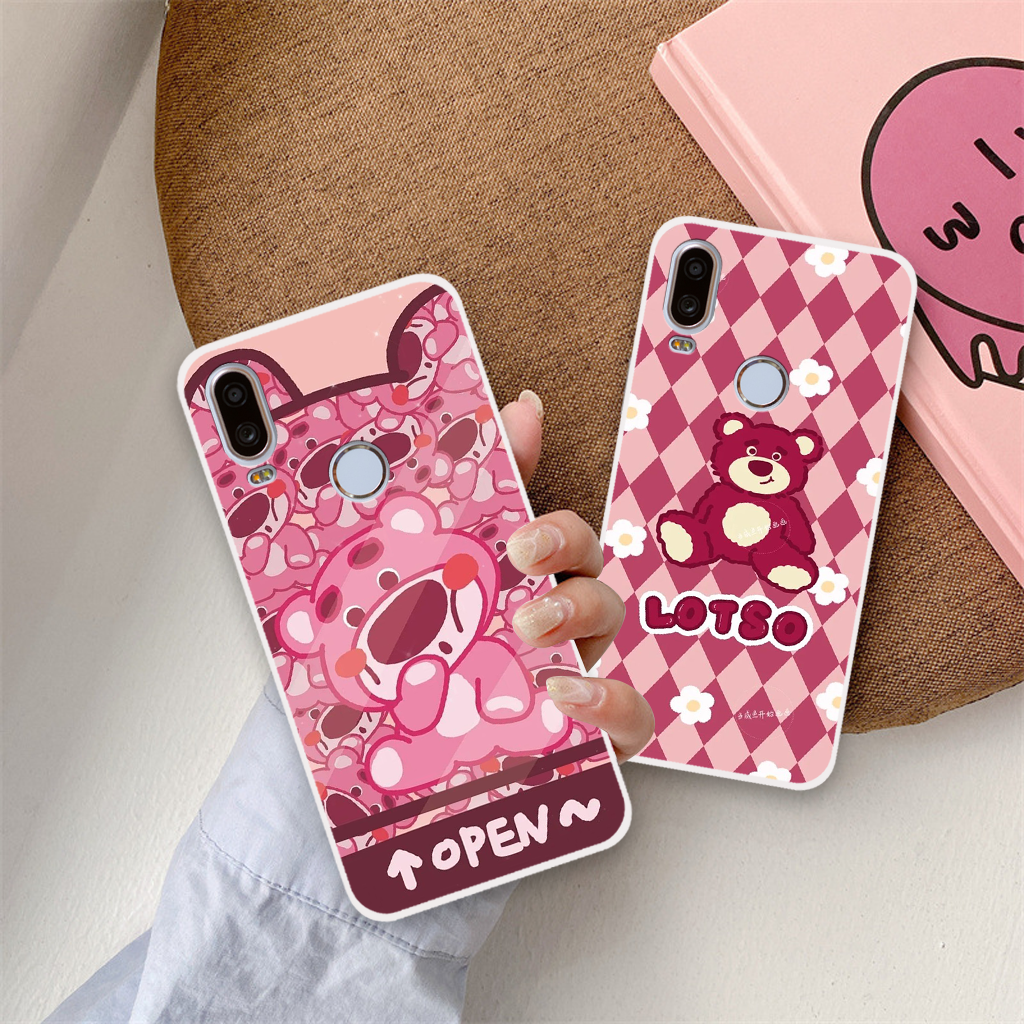 Ốp lưng Vsmart Active 1 / Active 1 Plus / Active 1+ gấu dâu Lotso Disney đáng yêu
