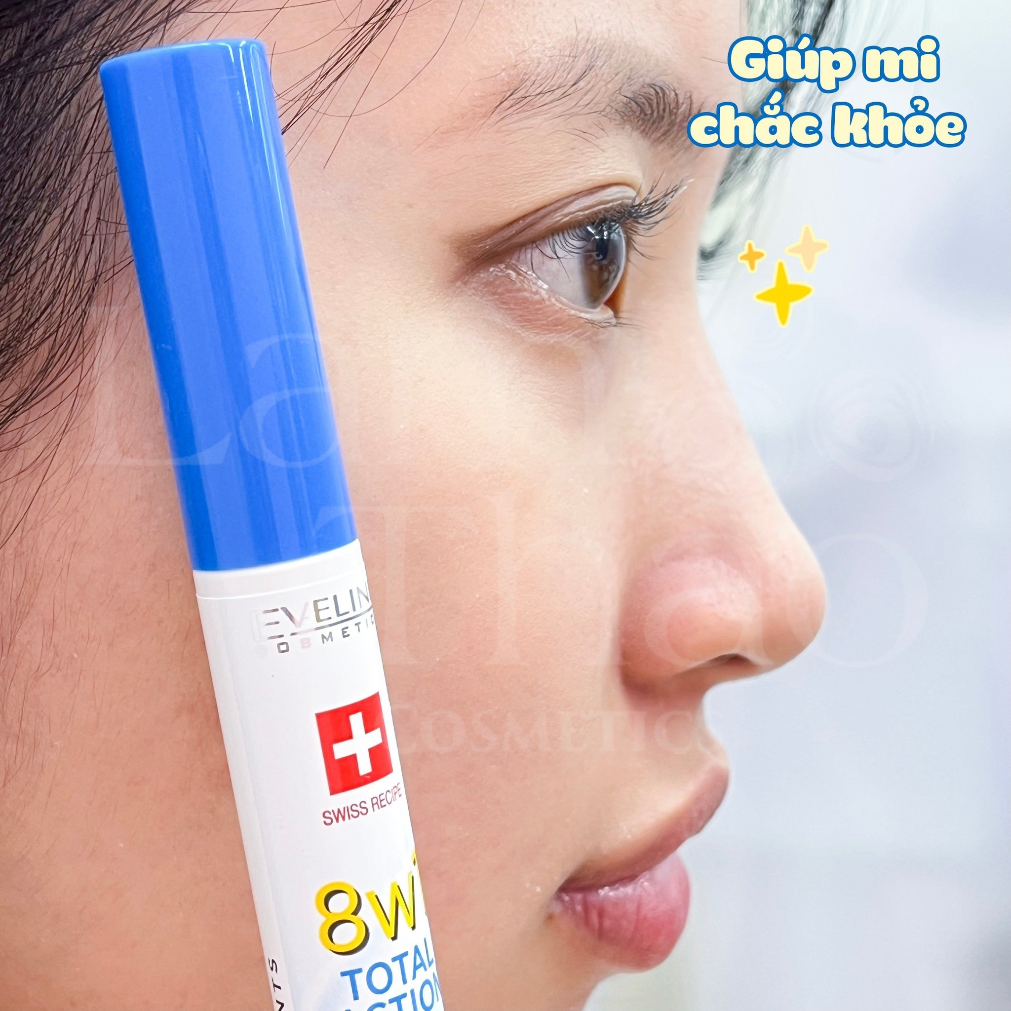 Dưỡng Mi Eveline 8 in 1 Total Action Lash Therapy Professional 10ml