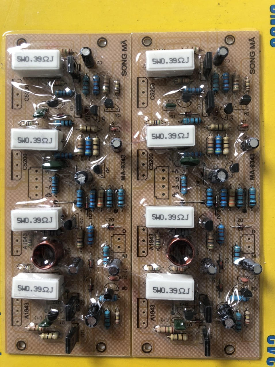 BO MẠCH KHUẾCH ĐẠI CÔNG SUẤT 8 SÒ 340W