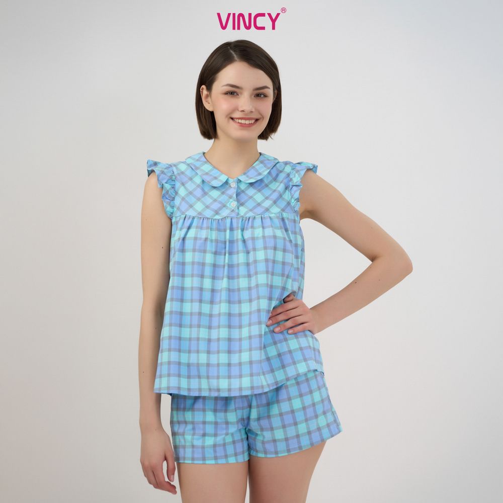 [Mua 3 giảm 20%, mua 2 giảm 15%] Bộ Đồ Short kate Nữ Vincy Thoáng Mát BSK011S31