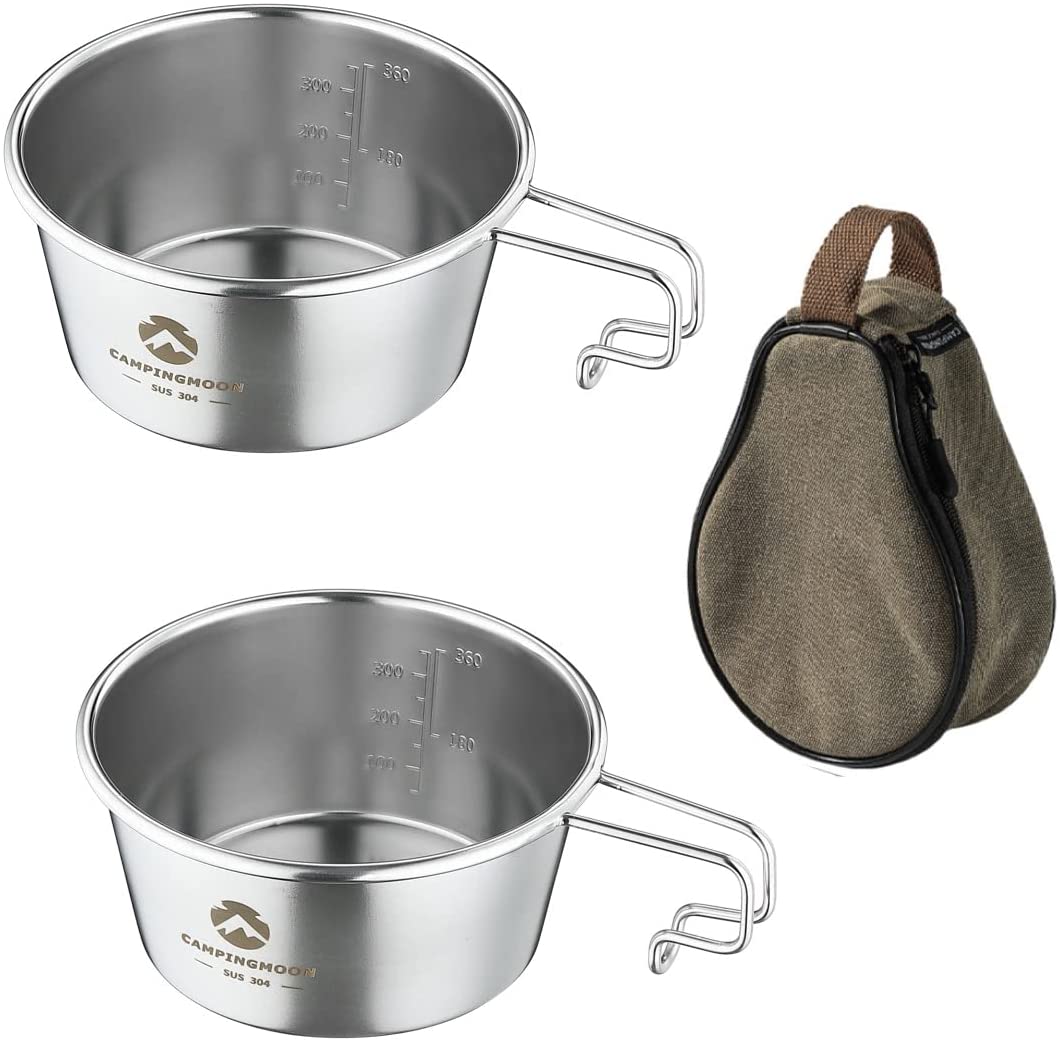Bát ăn dã ngoại inox Campingmoon S360