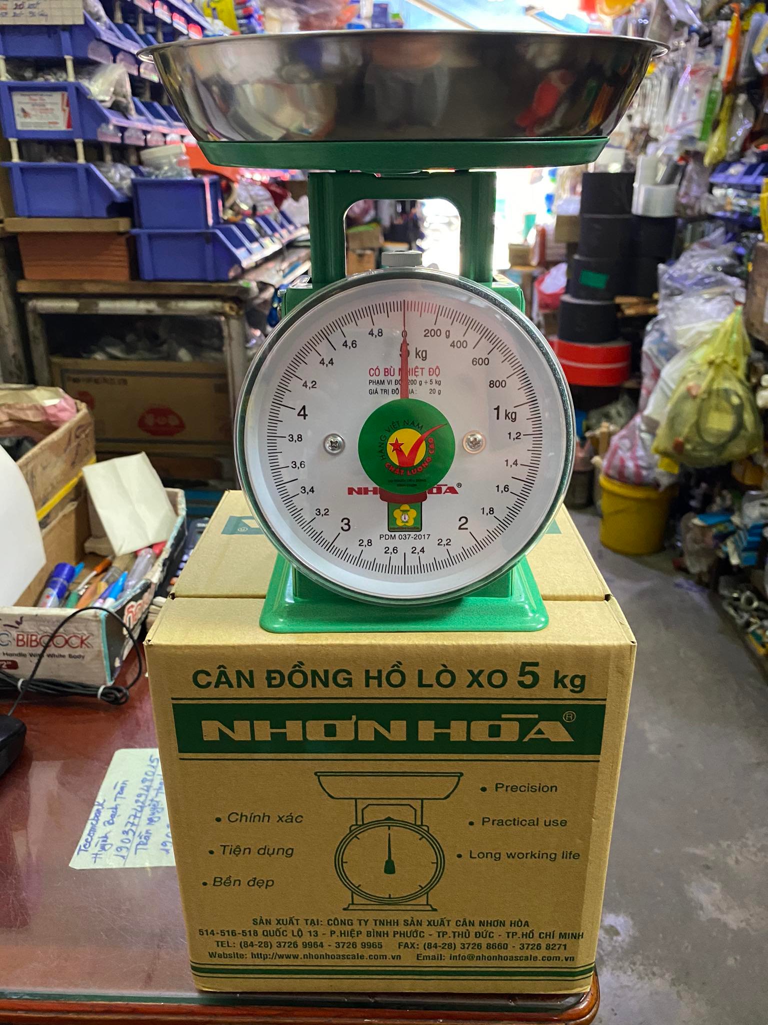 cân nhơn hòa 5kg