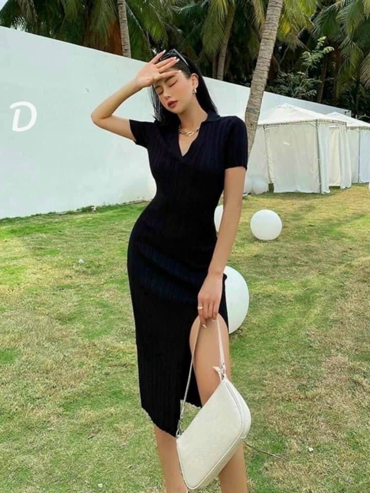 ĐẦM ÔM BODY XẺ TÀ DÀI QUYẾN RŨ CỰC HOT