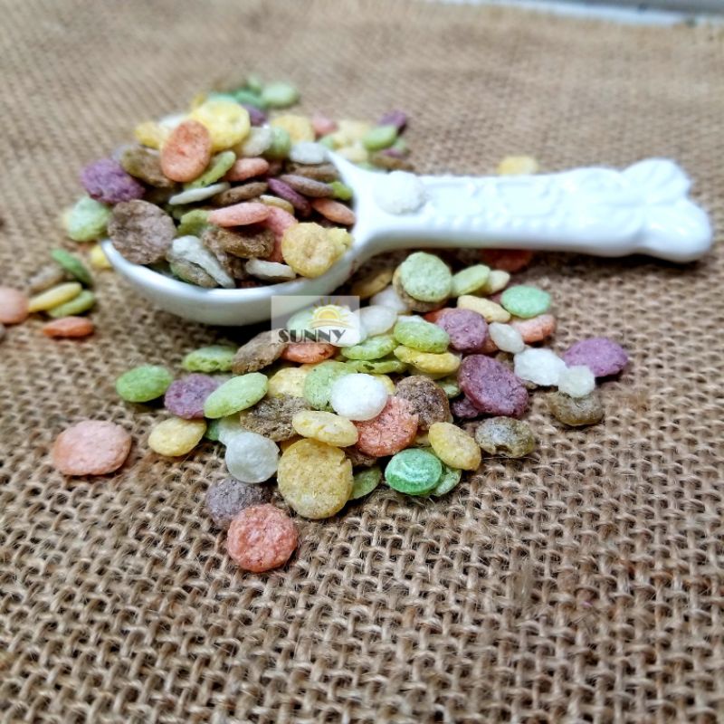 Muỗng Gốm Sứ (Dày) Xúc Hạt Thức Ăn Hamster, Thú Nhỏ