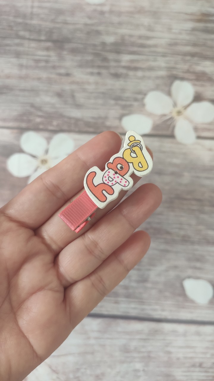 Combo 5/10 kẹp handmade cực xinh cho bé (kẹp lớn)