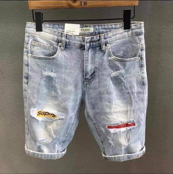 QUẦN SHORT JEAN NAM CAO CẤP CHẤT LIỆU MỀM MẠI THỜI TRANG WYN SHOP OC32