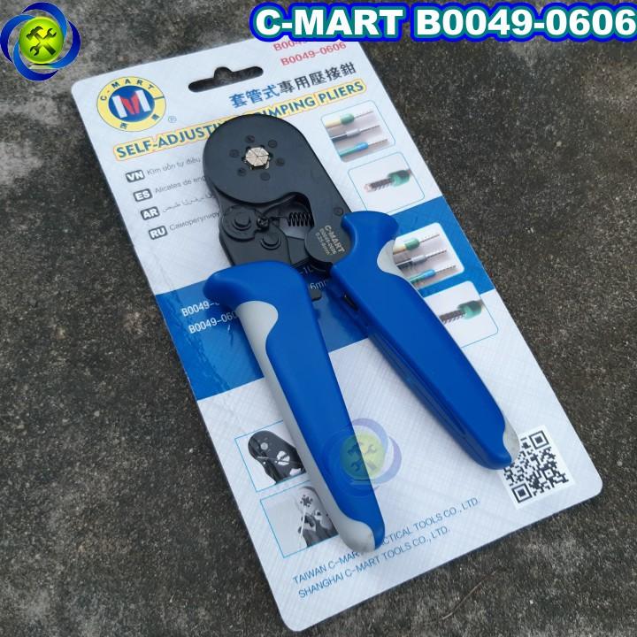 [HCM]Kềm bấm cos đầu lục giác C-Mart B0049-0606 0.25mm-6mm