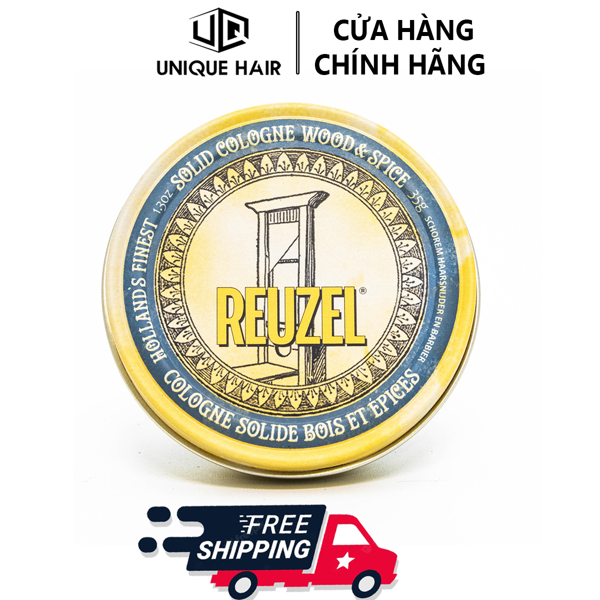 [CHÍNH HÃNG STORE HÀ NỘI] Nước hoa khô Reuzel Solid Cologne Balm