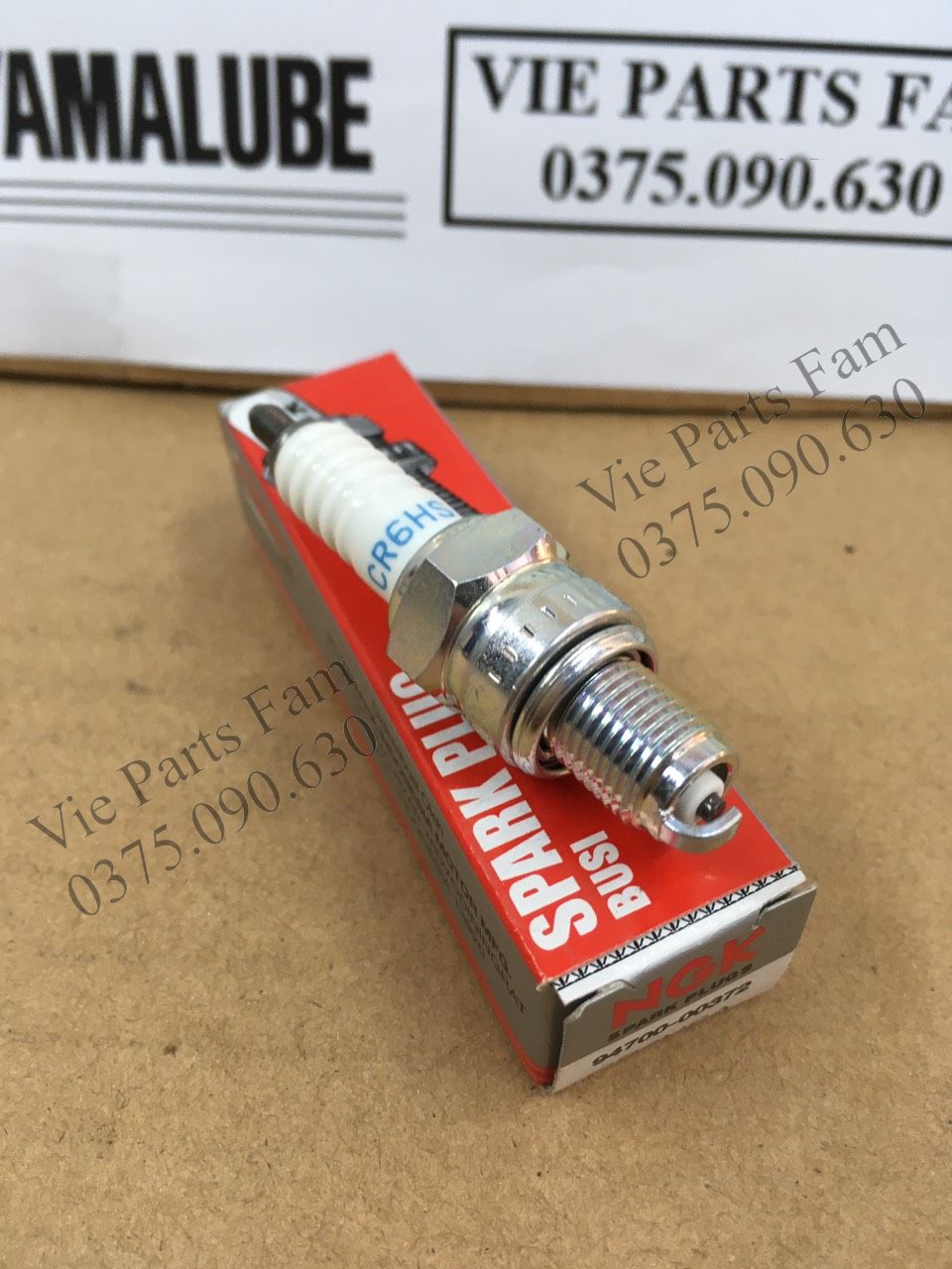 Bugi NGK CR6HSA Yamaha Sirius Fi Jupiter Fi