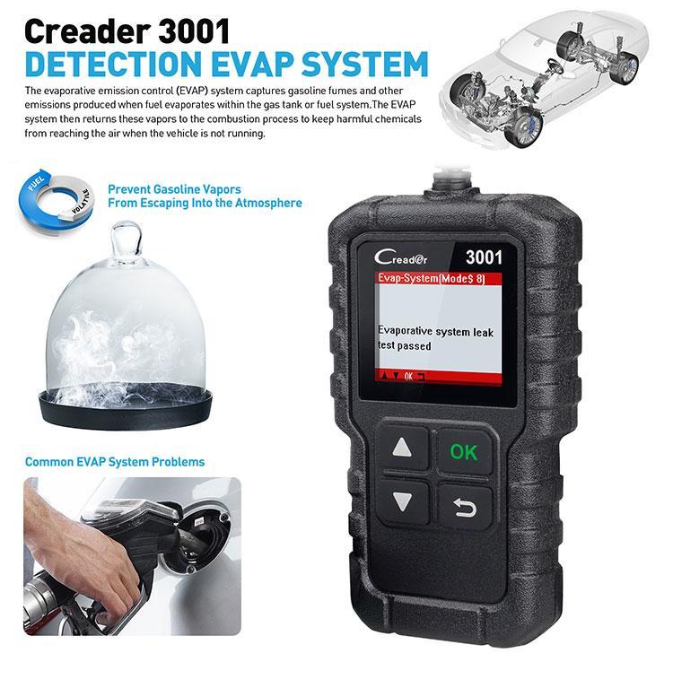 Máy đọc lỗi động cơ đa năng LAUNCH Creader 3001 / CR3001 OBD II