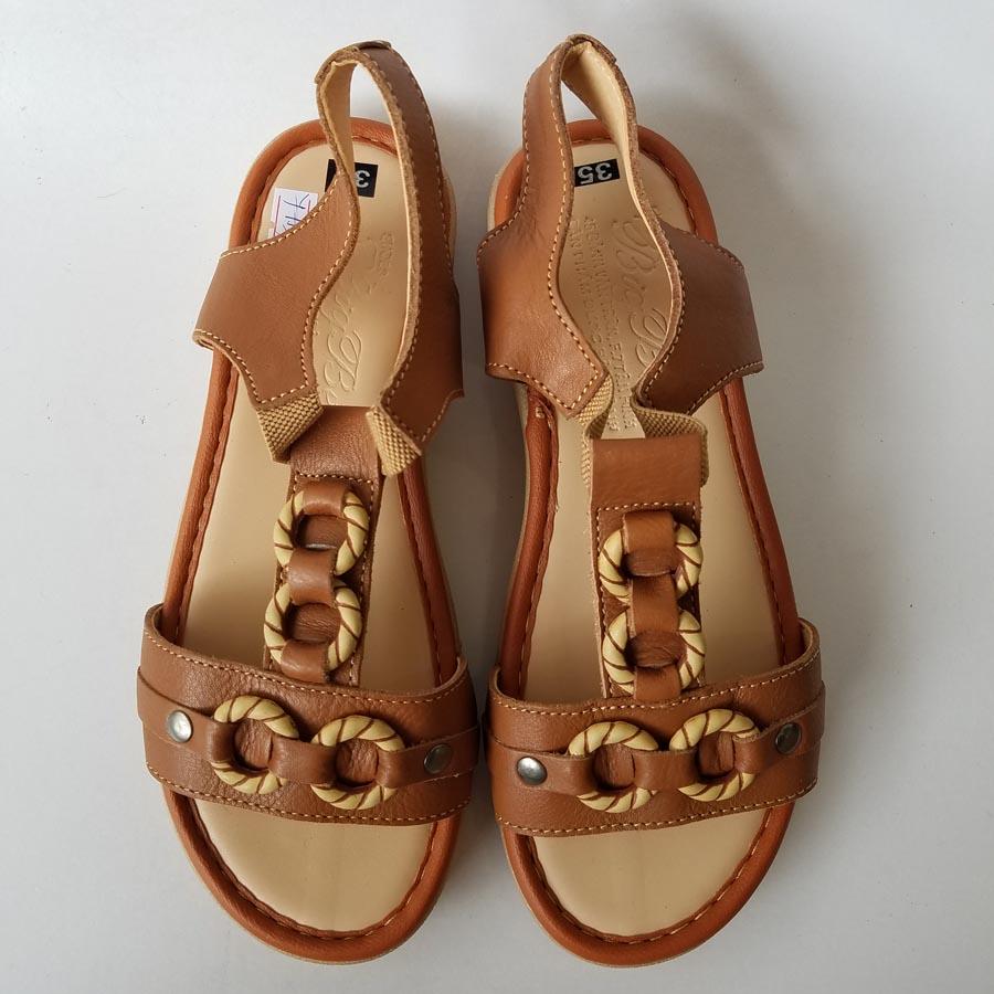 [HCM]Sandal nữ BIGBEN da bò thật cao cấp